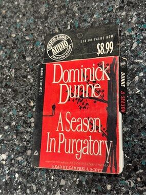 Book Audio Cassette Dominick Dunne A Season In Purgatory Campbell Scott